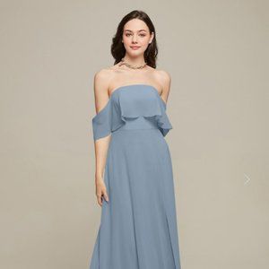 AW Bridal Bridesmaid Dress - Ligeia Dress - Light Blue